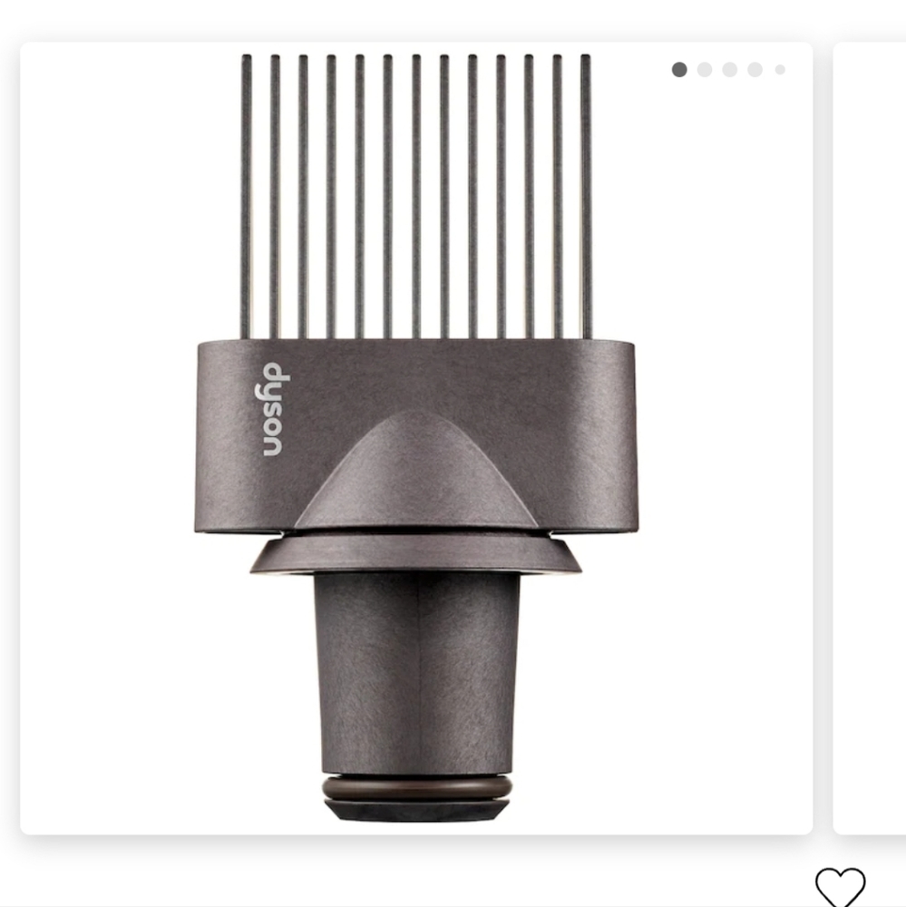 dyson supersonic wide tooth comb attachment